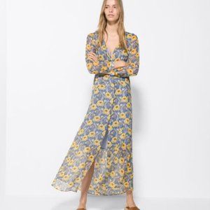 Massimo dutti floral dress